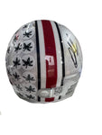 The Ohio State University Buckeyes Quinshon Judkins Hand Signed Autographed National Championship Mini Helmet Includes SWAU COA