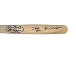 Cleveland Guardians Jhonkensy Noel Hand Signed Autographed Louisville Slugger Blonde Wooden Bat with Big Christmas Inscription Includes COA