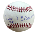 Cleveland Guardians Jhonkensy Noel Hand Signed Autographed ROMLB with Big Christmas Inscription Includes COA