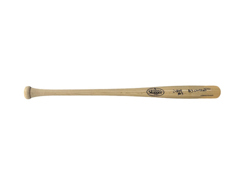 Cleveland Guardians Jhonkensy Noel Hand Signed Autographed Louisville Slugger Blonde Wooden Bat with Big Christmas Inscription Includes COA
