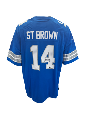 Detroit Lions Amon-Ra Brown Hand Signed Autographed Authentic