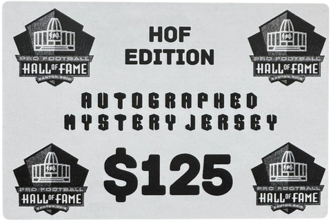 Pro Football Hall of Fame Autographed Jersey Mystery Box
