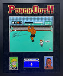 Mike Tyson Hand Signed Autographed 16x20 Photo Framed with Suede Matting, Gaming System, & Cutout Lettering Includes Beckett & Fiterman Sports COA