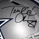 Dallas Cowboys Terrell Owens Hand Signed Autographed Replica Full-Size Silver Helmet Includes JSA COA