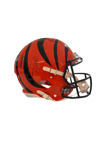 Cincinnati Bengals Joe Burrow Hand Signed Autographed Speed Flex Authentic Full-Size Helmet Includes Fanatics Authentic COA