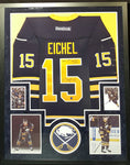 Jersey Framing - Vertical Style with Four Pictures