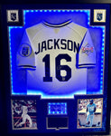 Kansas City Royals Bo Jackson Hand Signed Autographed 1989 All-Star Jersey Framed & Matted with FANATICS Authentic COA