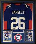 Jersey Framing - Vertical Style with Two Pictures