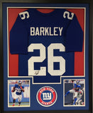Jersey Framing - Vertical Style with Two Pictures