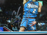 Detroit Pistons Cade Cunningham SIGNED 8x10 Framed Photo JSA COA