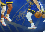 Golden State Warriors Stephen Curry SIGNED 16x20 Limited Print JSA COA