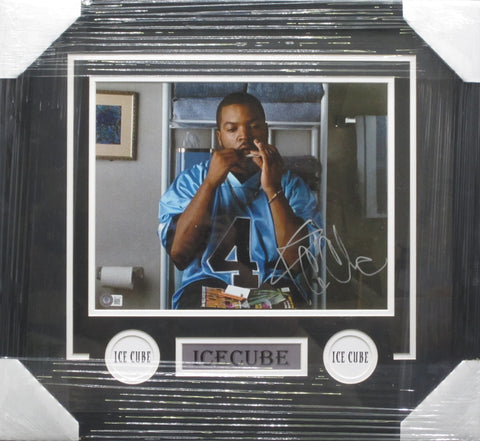Ice Cube SIGNED AUTOGRAPH 11x14 Framed Photo BECKETT COA