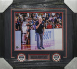 San Antonio Spurs Coach Gregg Popovich SIGNED 11x14 Framed Photo BECKETT COA