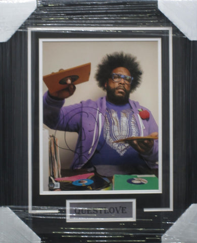 Questlove SIGNED AUTOGRAPH 11x14 Framed Photo BECKETT COA
