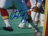 Kansas City Chiefs Christian Okoye SIGNED 8x10 Framed Photo WITH COA
