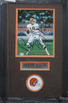 Cleveland Browns Bernie Kosar SIGNED 8x10 Framed Photo PSA COA