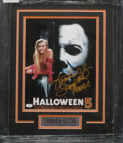 Halloween 5 Tamara Glynn SIGNED 11x14 Framed Photo WITH COA