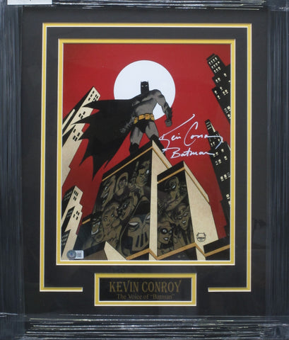 Batman Kevin Conroy SIGNED 11x14 Framed Photo BECKETT COA