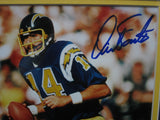 San Diego Chargers Dan Fouts Hand Signed Autographed 8x10 Photo Framed with Matting Includes COA