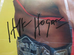 Hulk Hogan Hand Signed Autographed 1985 Magazine Poster Framed with Matting Includes PSA COA