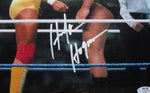 Hulk Hogan Hand Signed Autographed 16x20 Photo Framed with Matting Includes PSA COA