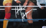 Hulk Hogan Hand Signed Autographed 16x20 Photo Framed with Matting Includes PSA COA