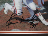 Cleveland Browns Bernie Kosar & Kevin Mack Hand Signed Autographed 8x10 Photo Framed with Matting Includes COA