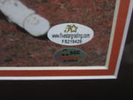 Cleveland Browns Bernie Kosar & Kevin Mack Hand Signed Autographed 8x10 Photo Framed with Matting Includes COA