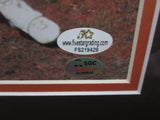 Cleveland Browns Bernie Kosar & Kevin Mack Hand Signed Autographed 8x10 Photo Framed with Matting Includes COA