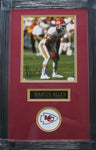 Kansas City Chiefs Marcus Allen Hand Signed Autographed 8x10 Photo Framed with Matting Includes COA