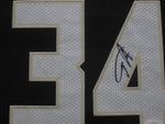 Milwaukee Bucks Giannis Antetokounmpo SIGNED Framed Matted Jersey JSA COA