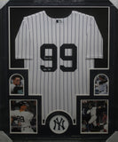 Jersey Framing - Vertical Style with Four Pictures