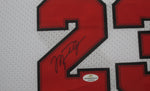Chicago Bulls Michael Jordan SIGNED Framed Matted Jersey WITH COA