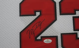 Chicago Bulls Michael Jordan SIGNED Framed Matted Jersey WITH COA