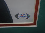 Miami Dolphins Mark Duper Hand Signed Autographed 11x14 Photo Framed with Suede Matting Includes PSA COA