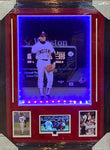 Major League "Ricky 'Wild Thing' Vaughn" Charlie Sheen Hand Signed Autographed 16x20 Photo Framed with Suede Matting, LED Lighting, & Video Highlights Includes Beckett COA