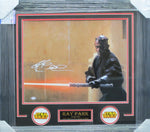 Star Wars: Episode 1 - The Phantom Menace "Darth Maul" Ray Park Hand Signed Autographed 16x20 Photo Framed with Matting Includes PSA COA