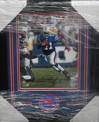 Buffalo Bills Willis McGahee SIGNED 11x14 Framed Photo JSA COA
