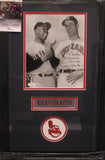 Cleveland Indians Rocky Colavito Hand Signed Autographed 8x10 Photo with To Bobby, Best Wishes Inscription Framed with Matting Includes JSA COA