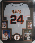 Jersey Framing - Vertical Style with Four Pictures