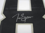 Oakland Raiders Willie Brown Hand Signed Autographed Jersey Framed & Matted with Five Star Grading COA