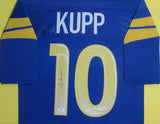 Los Angeles Rams Cooper Kupp Hand Signed Autographed Jersey Framed & Matted with Five Star Grading COA