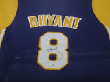 Los Angeles Lakers Kobe Bryant Hand Signed Autographed Jersey Framed & Matted with Five Star Grading COA