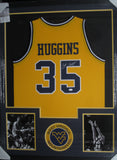West Virginia Mountaineers Bob Huggins SIGNED Framed Matted Jersey JSA COA