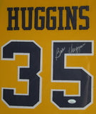 West Virginia Mountaineers Bob Huggins SIGNED Framed Matted Jersey JSA COA