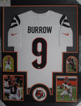 Jersey Framing - Vertical Style with Four Pictures