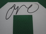 Boston Celtics Jayson Tatum SIGNED Framed Matted Jersey FANATICS COA