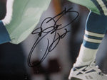 Dallas Cowboys Emmitt Smith Hand Signed Autographed Large Canvas Framed & Includes JSA COA