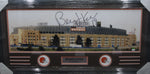 Cleveland Browns Bernie Kosar Hand Signed Autographed Municipal Stadium Panoramic Photo Framed with Matting Includes CAS COA