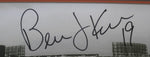 Cleveland Browns Bernie Kosar Hand Signed Autographed Municipal Stadium Panoramic Photo Framed with Matting Includes CAS COA